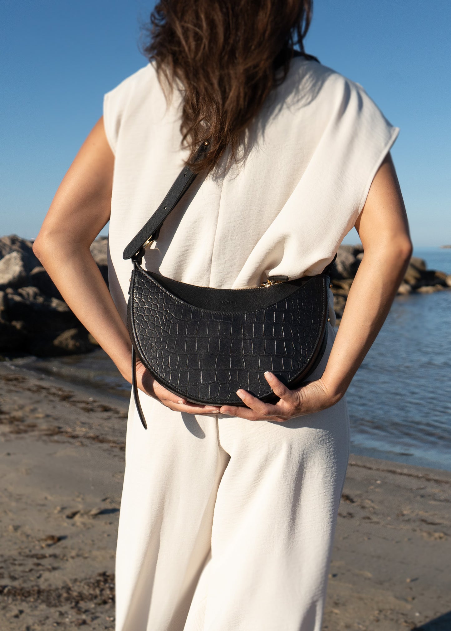 Sac à main Mylène Marron