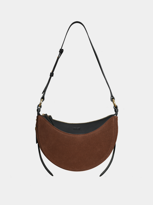 Abnehmbare Fronttasche Suede